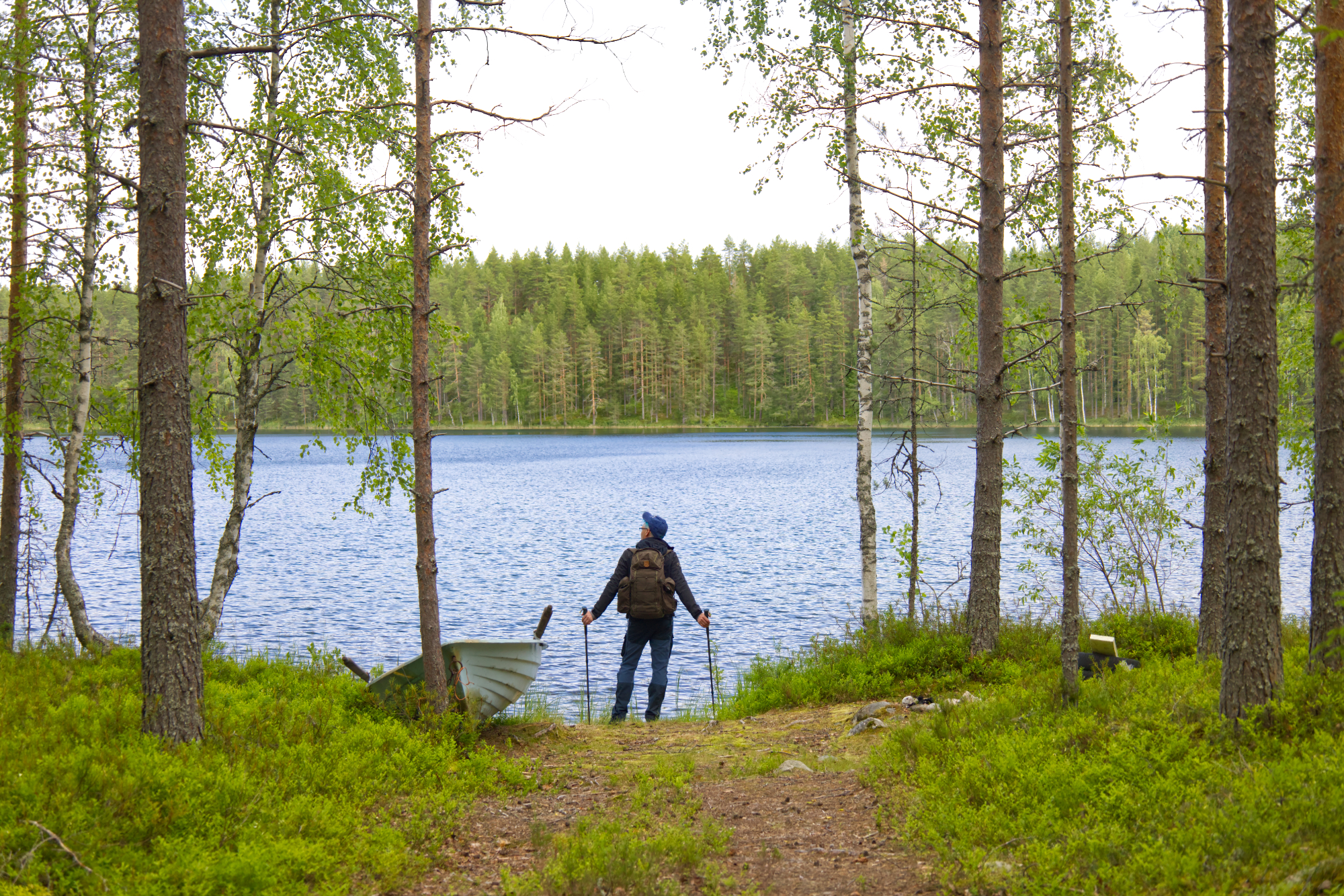 Lapland obytkou – Petkeljärven a pohled na Ruskou stranu